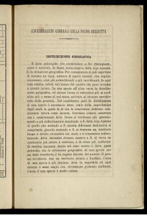 Distribuzione Geografica