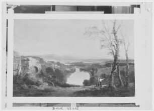 Berlin. Staatliche Museen, Gemäldegalerie, Landschaft mit Flusstal