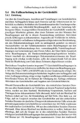 183-184, 5.4.1 Einleitung