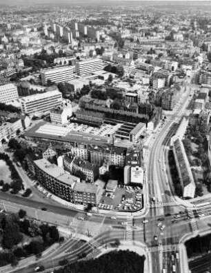 Blick vom Fernsehturm Hmb. 1968