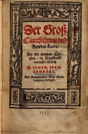 Der gros Catechismus vnd Kinder Lere D. Mart. Luth.