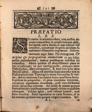 De origine et propagatione animarum