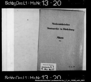 Bitte des Gerdt Fischer zu Bückeburg um Zahlung rück- ständigen Lohns