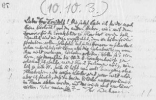 Brief an Ernst Kreidolf