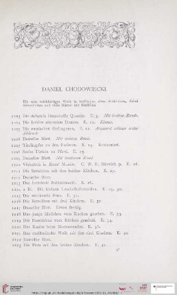 Daniel Chodowiecki (Nr. 1203 - 1667)