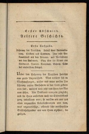 13-31, Erster Abschnitt.