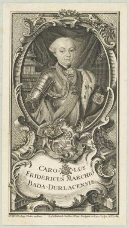 Bildnis des Carolus Fridericus, Marchio Bada-Durlacensis