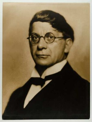 Der Architekt Prof. Hans Poelzig