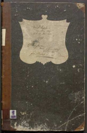 Taufregister I 1809-1821 Eheregister I 1809-1830