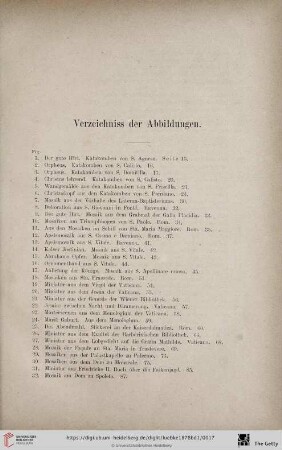 Verzeichniss der Abbildungen