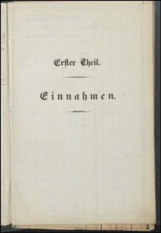 Hauptgeldrechnung der Steinkohlengrube Odenbach-Roth