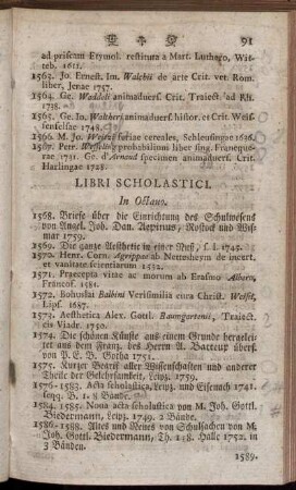 Libri Scholastici. In Octavo