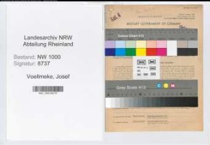 Entnazifizierung Josef Voellmeke, geb. 30.03.1901 (Baufuehrer)