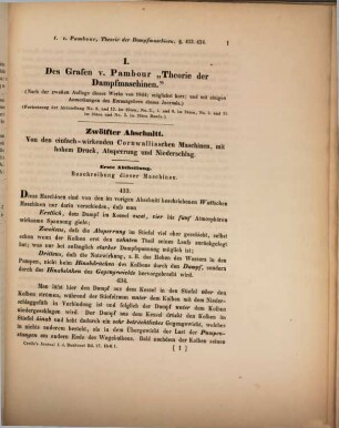 Journal für die Baukunst : in zwanglosen Heften. 27, 27. 1849
