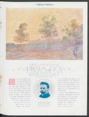 Arte argentino - "Puesta de sol"