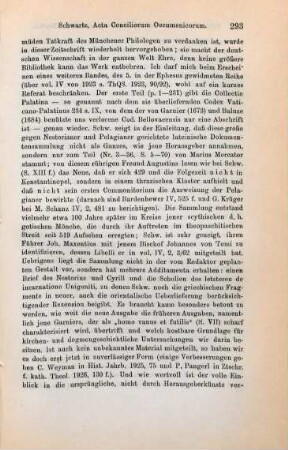 292-294 [Rezension] Collectio Palatina sive qvi fertvr Marivs Mercator