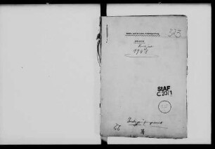 Erste juristische Staatsprüfung Frühjahr 1948