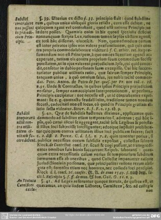 §. 39. Subditi contrahere non possunt in praeiudicium Principis