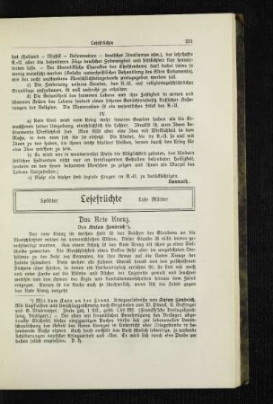 ¬Das¬ Rote Kreuz