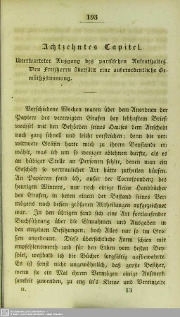 Achtzehntes Capitel