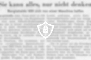 Sie kann alles, nur nicht denken