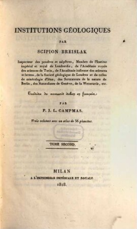 Institutions géologiques, 2
