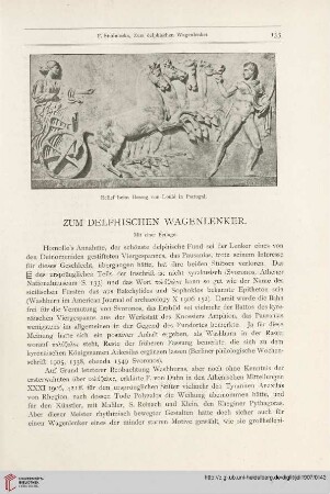 Zum delphischen Wagenlenker