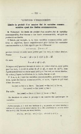 QUESTIONS D´ENSEIGNEMENT.