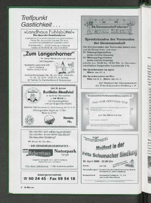 Die Genossenschaft informiert