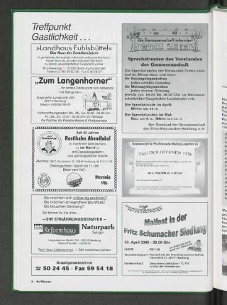 Die Genossenschaft informiert
