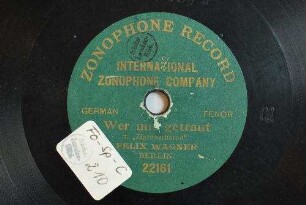 Wer uns getraut aus "Zigeunerbaron" : Duett Saffi - Barinkay aus der Operette "Der Zigeunerbaron", 2. Akt