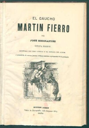 El gaucho Martín Fierro