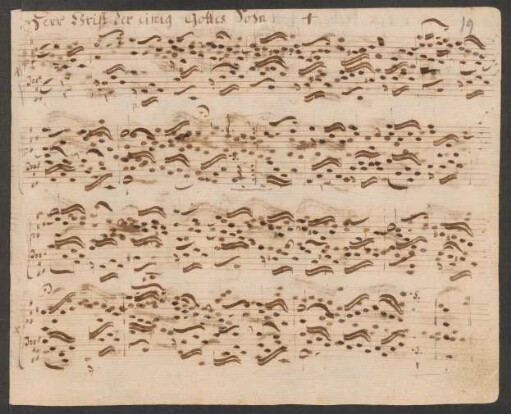 Herr Christ der einig Gottes-Sohn; org; A-Dur; BWV 601