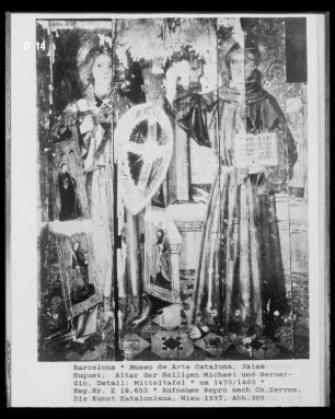 Altar der Heiligen Michael und Bernhard