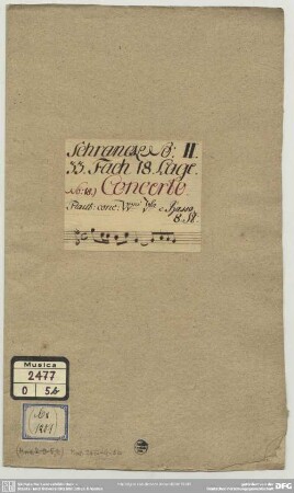 Concertos - Mus.2477-O-5b : fl, strings, cemb - G; GroF 244