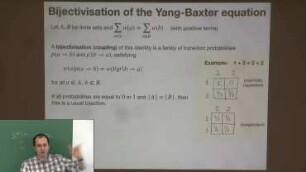 From Yang-Baxter equation to Markov maps