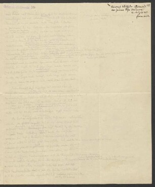 Brief an Herman Grimm