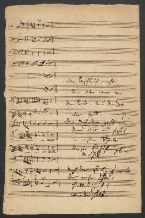 15. Choral: [Lob, Ehr und Preis sei Gott] [nur Vermerk]