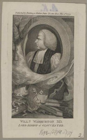 Bildnis des William Warburton