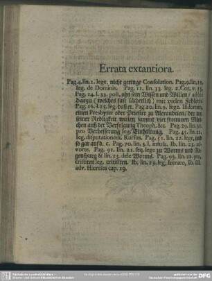 Errata extantiora
