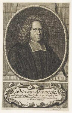 Bildnis des Pet. van Mastricht