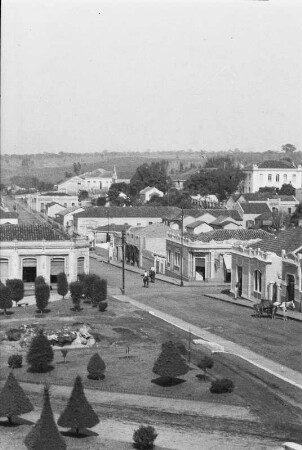 Ribeirão Bonito : Blick auf die Häuser von Ribeirão Bonito.