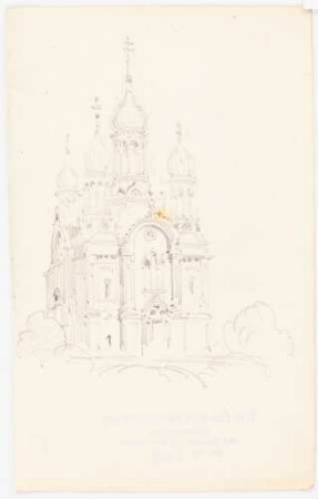 Russische Kirche: Ansicht