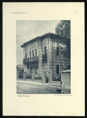 Tafel 36: Wohnhaus in Sarajewo