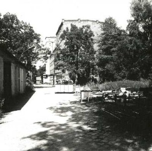 Cottbus. Große Mühle Madlow (Getreidemühle). Wirtschaftshof