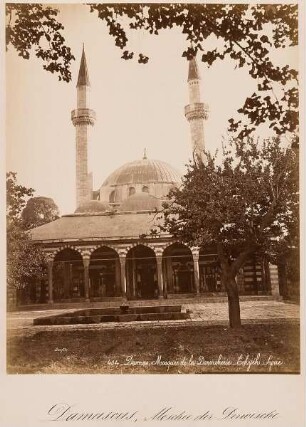 404. Damas. Mosquée de la Dervicherie. Gekyéh Syrie