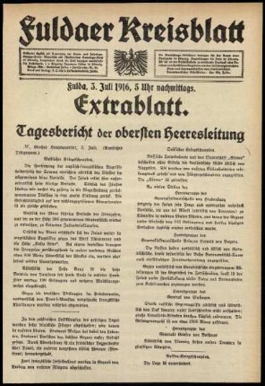 Ausgabe vom Montag, den 03. Juli 1916.
