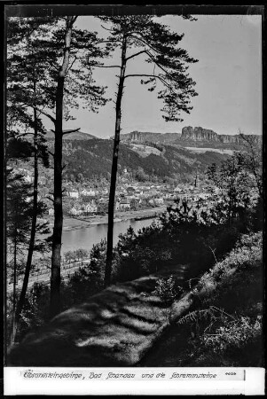 Bad Schandau und die Schrammsteine