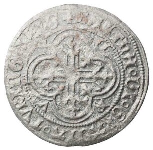 Fundmünze, Fürstengroschen (12 meißnische Pfennige), 1395 - 1405