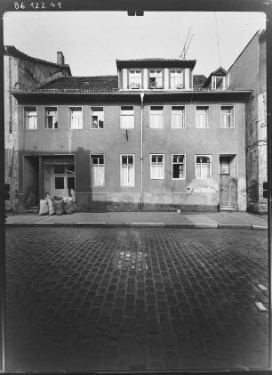 Altenburg, Pauritzer Straße 57. Wohnhaus. Straßenfront